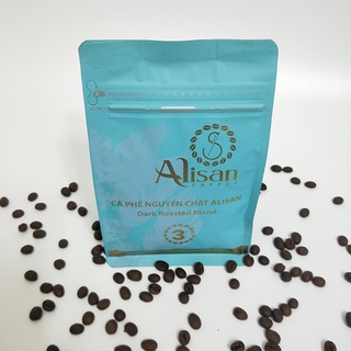 Cà phê Alisan số 3, Robusta/Arabica/Culi rang mộc, rang xay nguyên chất