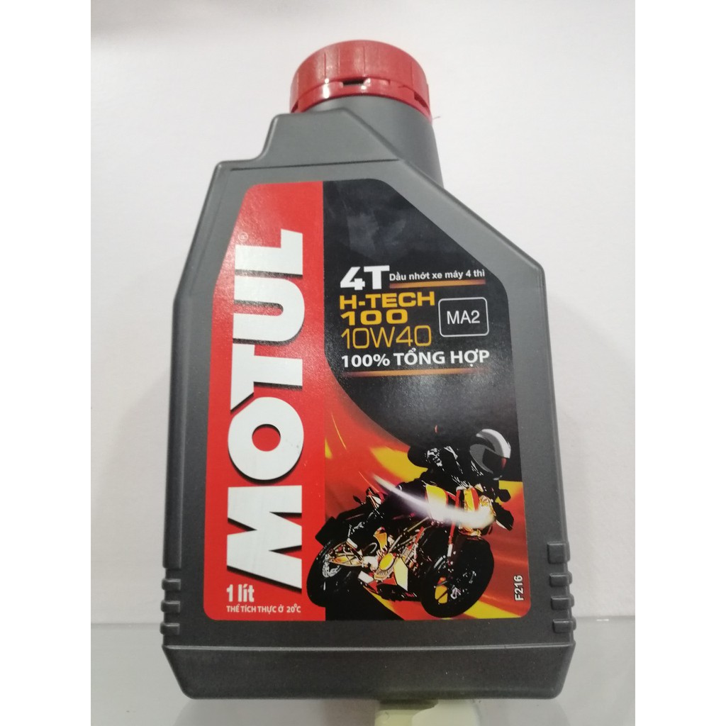 Nhớt Xe Số Motul H-Tech 100 4T 10w40 (1Lit)
