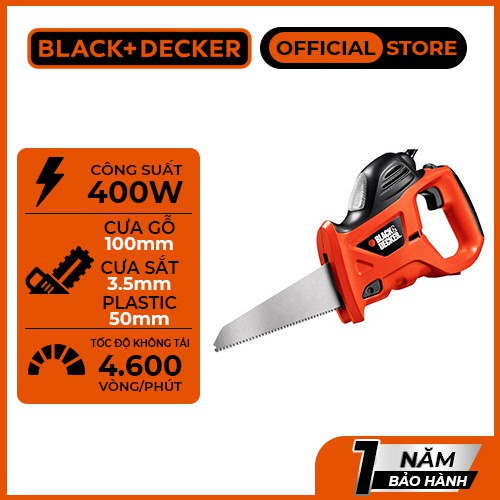 Máy cưa cầm tay dùng điện B&D KS880EC-KR| 400W | Bảo hành 1 năm | Chính hãng