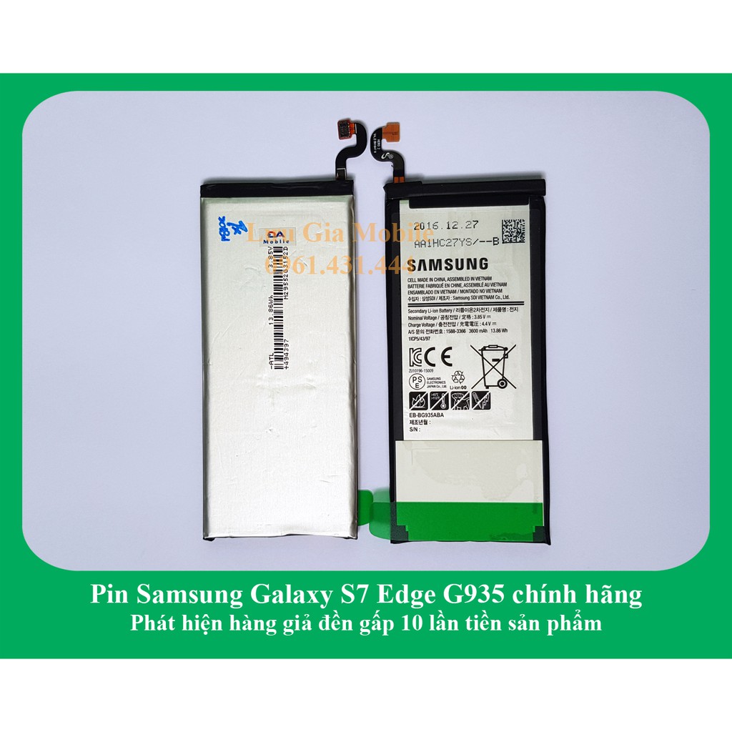 Pin Samsung Galaxy S7 Edge G935 zin công ty