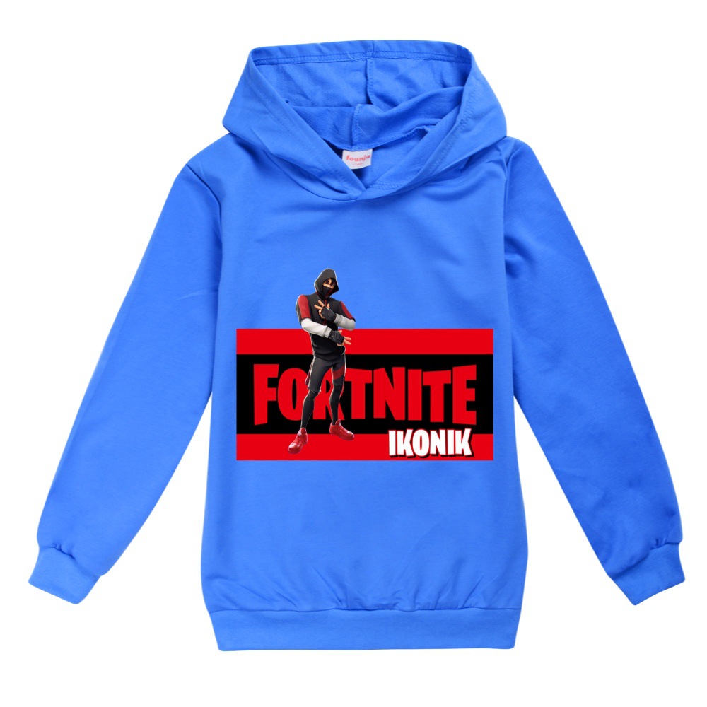 Áo Hoodie In Hình Fortnite 100% Cotton 2020 Cho Bé 4-15 Tuổi