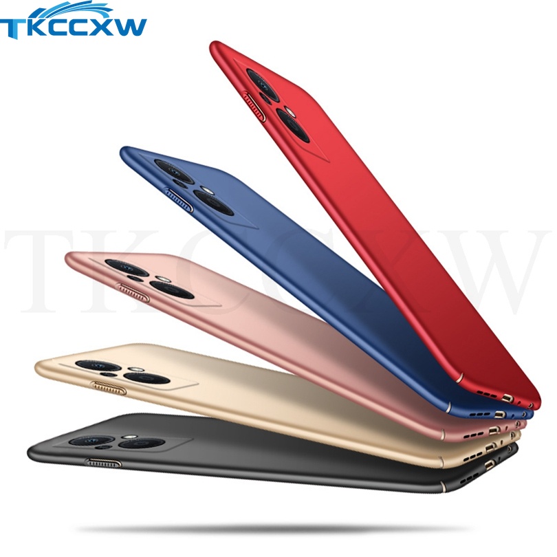 Ốp Điện Thoại PC Cứng Siêu Mỏng Mặt Nhám Cho OPPO A36 A76 A96 Reno 7 Z Find X5 Pro X5 Lite