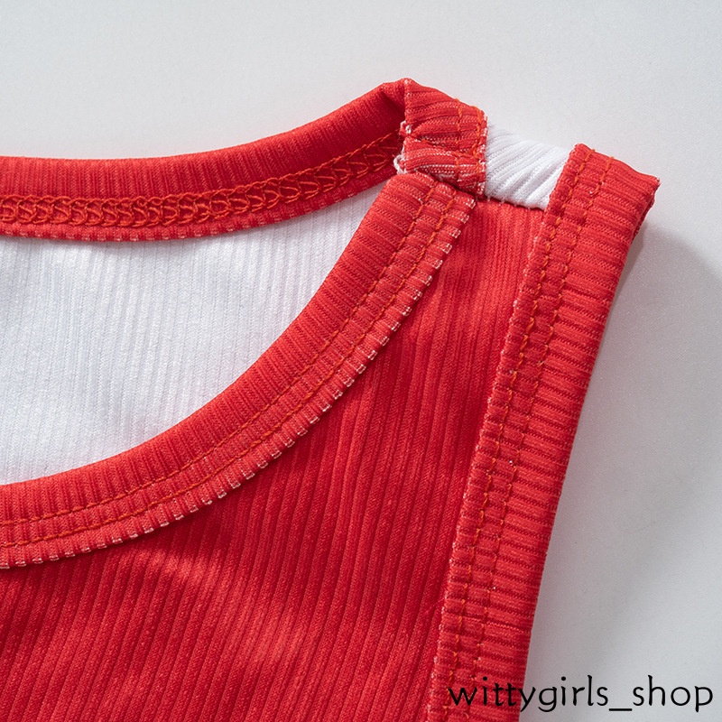 Áo Croptop Không Tay In Họa Tiết Chân Dung Thời Trang Dành Cho Nữ