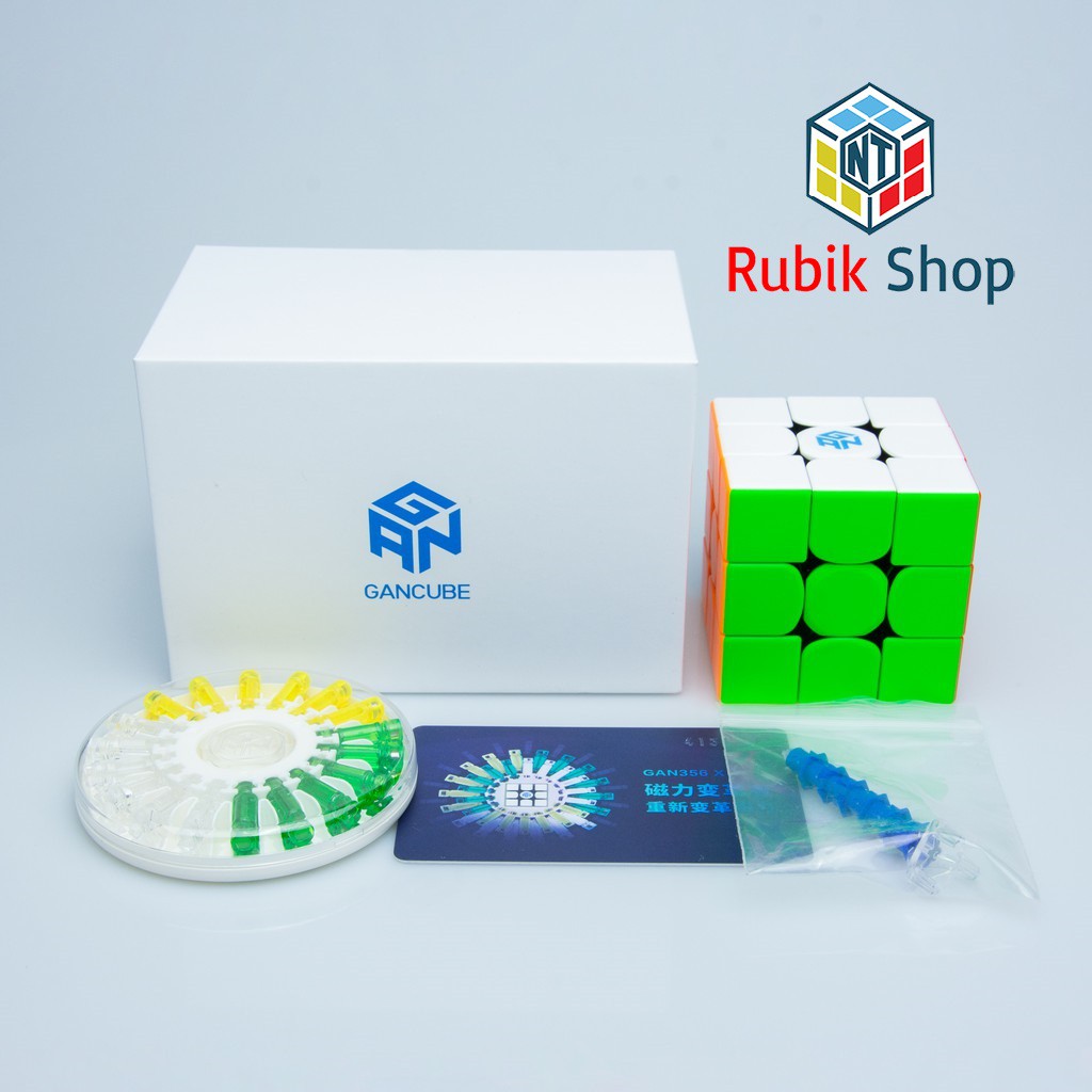 [Siêu phẩm 2020] Rubik 3x3x3 Gan X Stickerless Version 2 (Có nam châm)