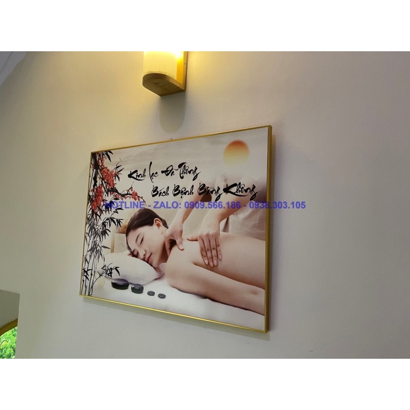 TRANH SPA GỘI ĐẦU DƯỠNG SINH CHO SPA THẨM MỸ VIỆN