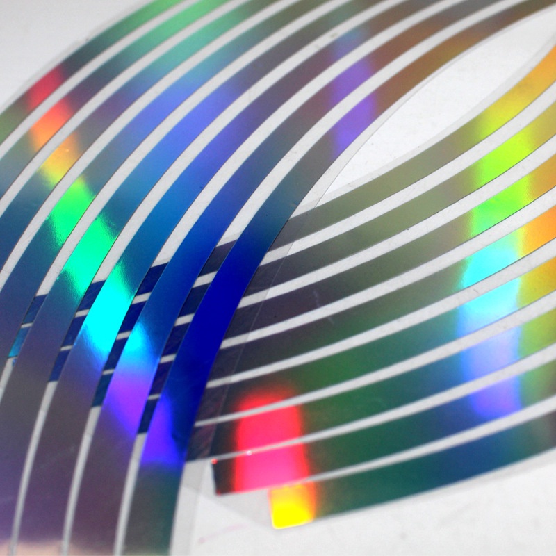 Miếng Dán Trang Trí Vành Bánh Xe Hơi / Xe Máy / Mũ Bảo Hiểm Chống Thấm Nước