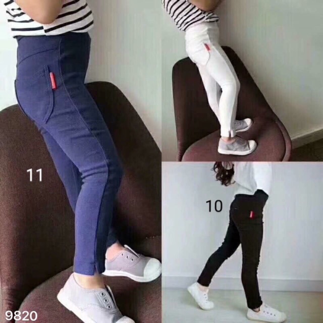 Quần Tregging nỉ bé gái