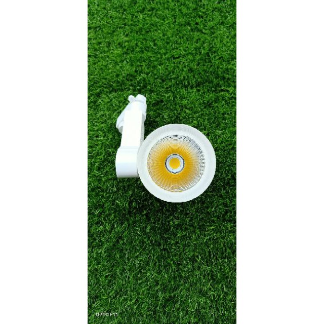 Đèn LED rọi thanh ray, đèn pha ray, đèn led ray, đèn chiếu điểm COB 20w Trắng/Vàng