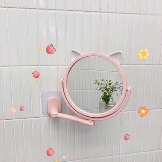 gương mèo dán tường