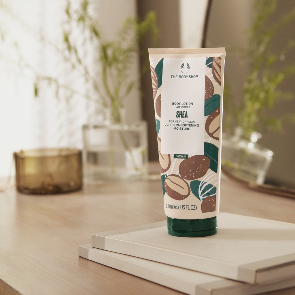 Sữa Dưỡng Thể Hương Bơ Hạt Mỡ Shea Body Lotion 200ML The Body Shop