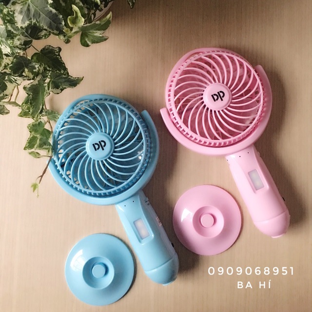 Quạt mini cầm tay DP nhiều cấp độ gió.
