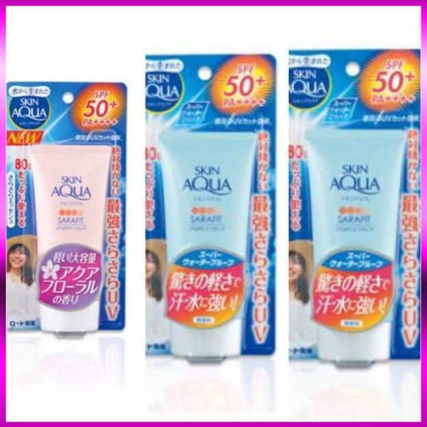 Kem Chống Nắng Skin Aqua Sarafit UV Essence SPF 50+/PA++++ 80g