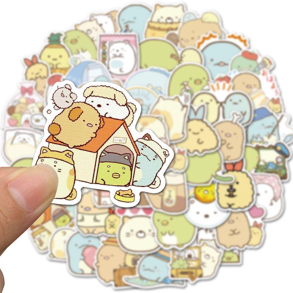 Miếng Dán Trang Trí Laptop / Điện Thoại Chống Nước In Hình Sumikko Gurashi