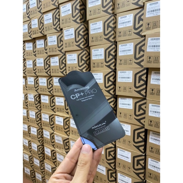 Kính cường lực nillkin CP+ Pro iPhone 14 Pro Max ,13 Mini, 13, 13 Pro, 13 Pro Max, 12, 11, XS  Full màn hình chính hãng