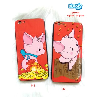 Ốp lưng Iphone 6 Plus / 6s Plus mèo thần tài