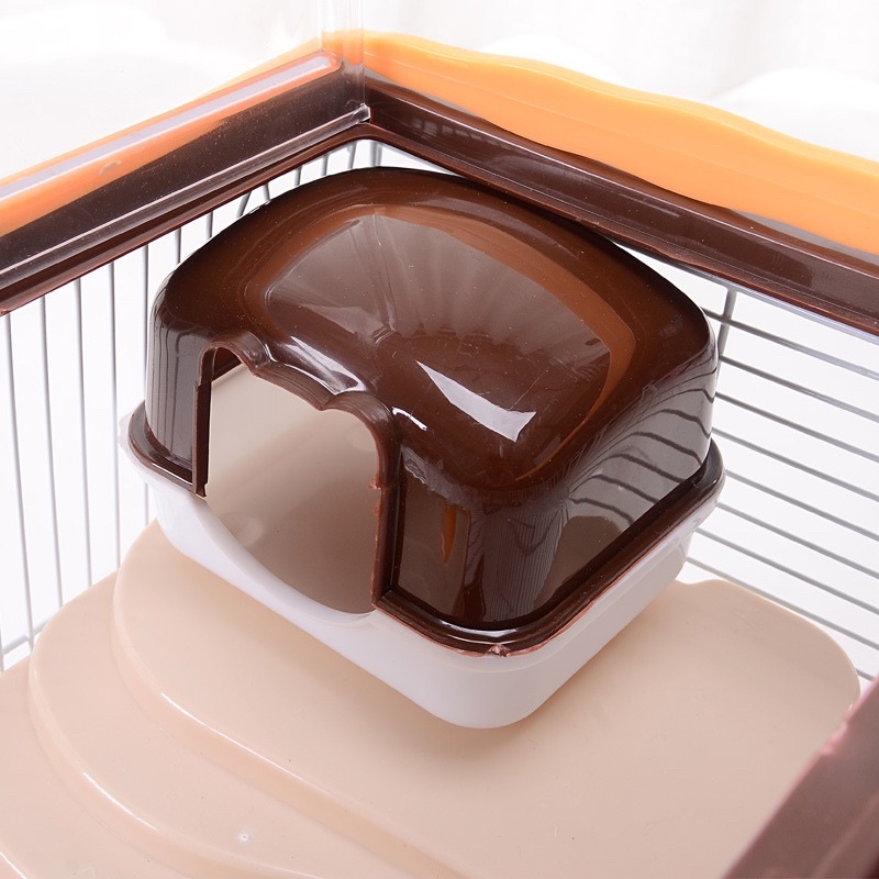 Lồng ếch nắp mica. Lồng nuôi hamster siêu xinh