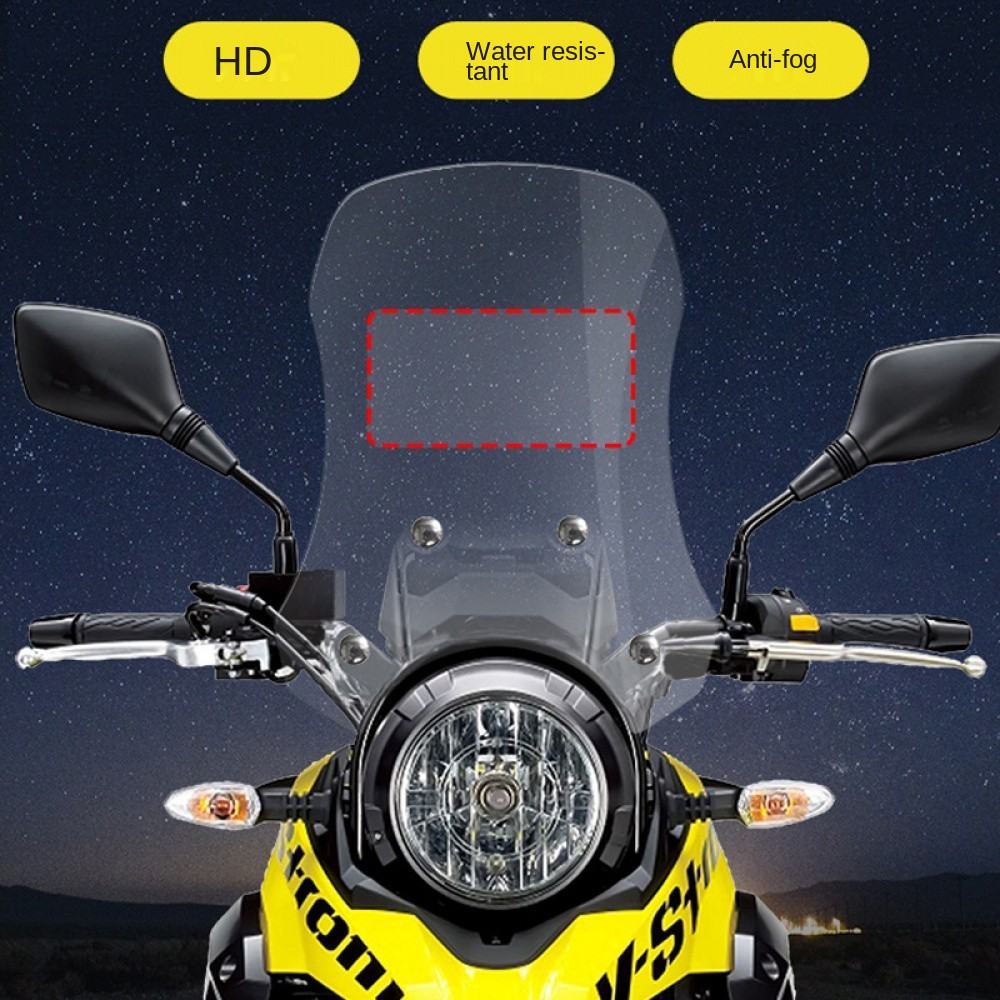 Set 2 miếng phim nano dán kính chiếu hậu xe hơi chống mưa chống sương mù và mưa