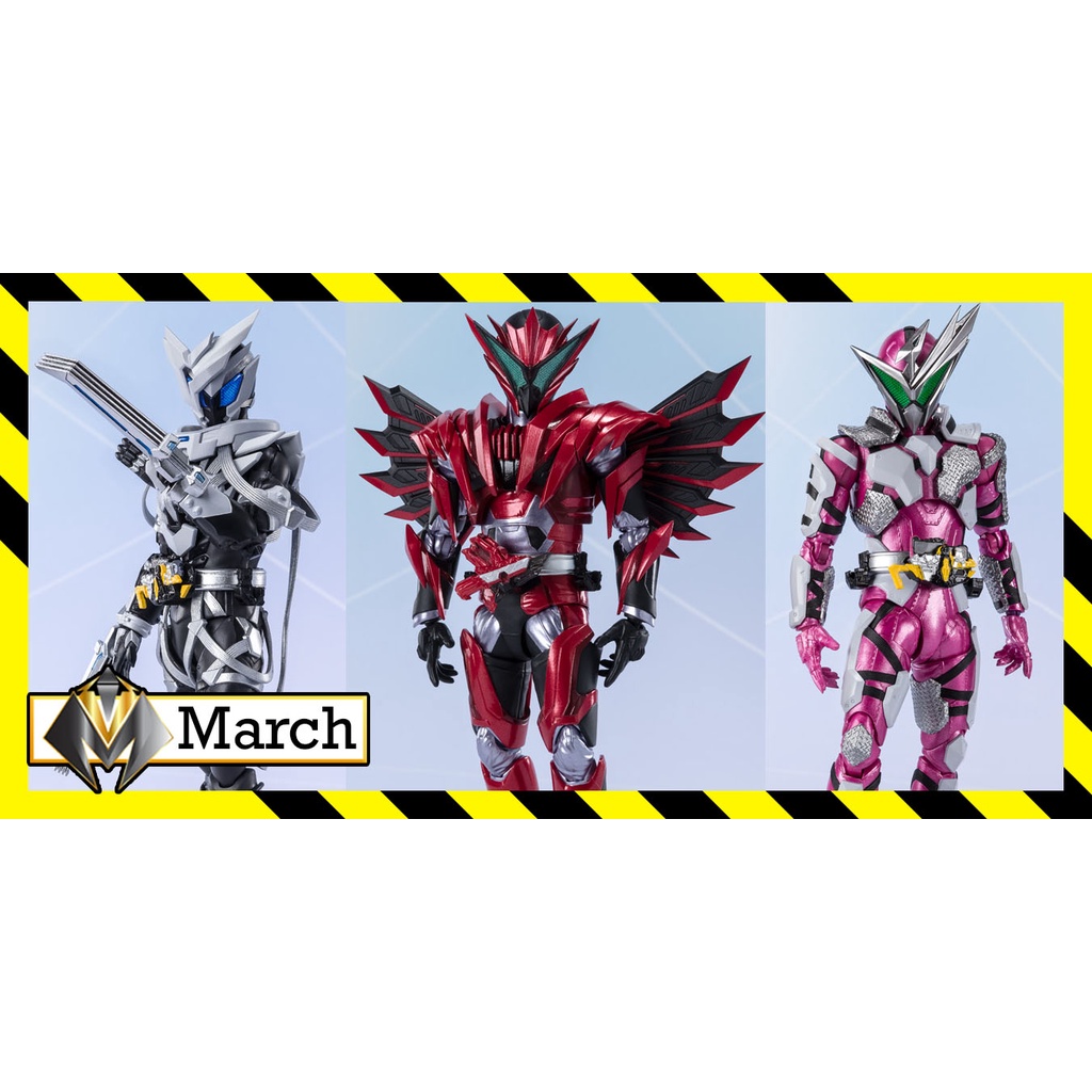 Mô hình S.H.Figuarts Kamen Rider Jin Burning Falcon, Jin Flying Falcon, Naki trong Zero One