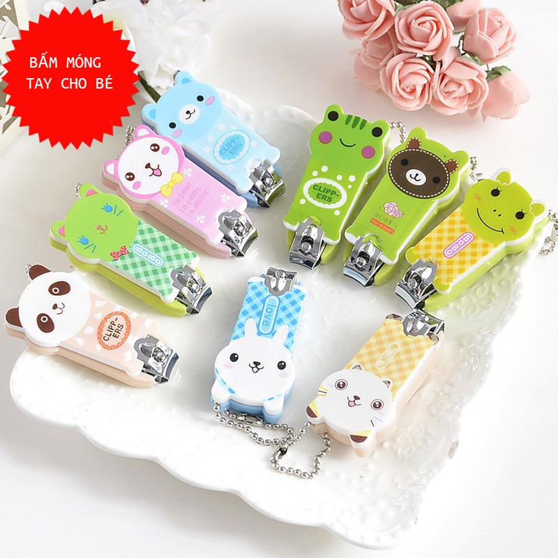 Bấm móng tay hình thú dễ thương - Cắt móng tay cho bé