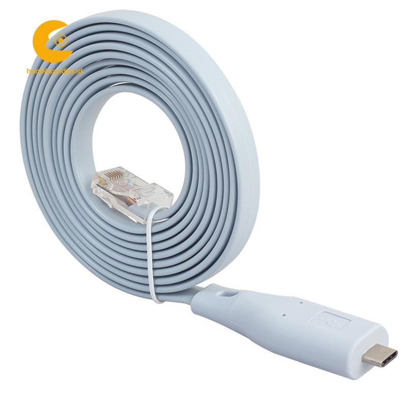 Type C USB C to RJ45 Console Cable for Windows 8/7 Vista MAC Linux
