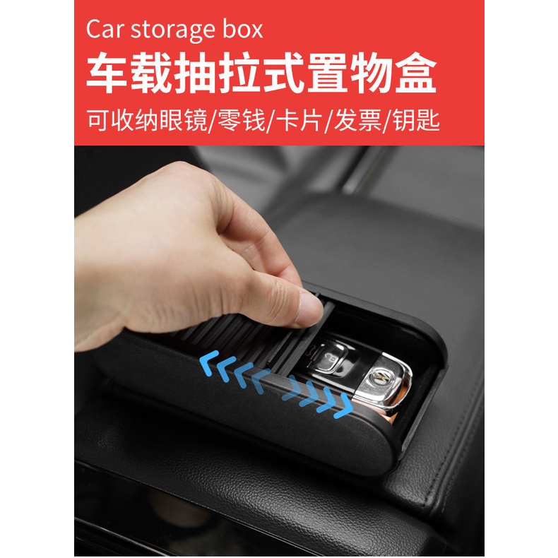 Hộp Đựng Mắt Kính/Tiền Xu/Mắt Kính Gắn Bảng Điều Khiển Xe Hơi Đa Năng