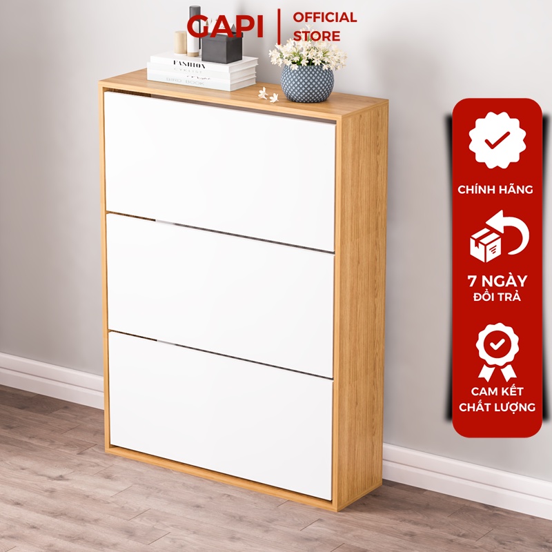 Tủ giày GAPI thông minh 3 cánh lật tiết kiệm diện tích - GP20