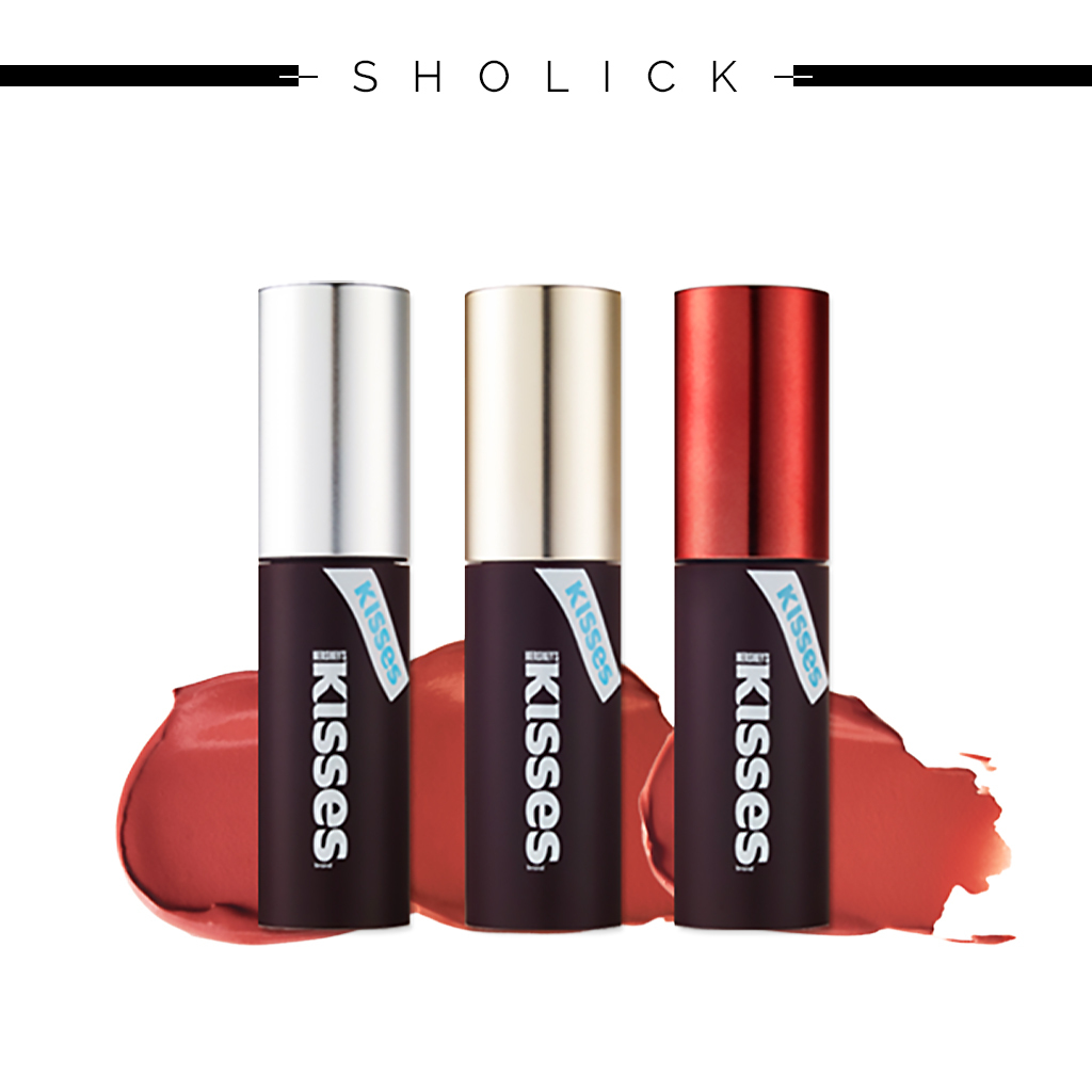 Son tint ETUDEHOUSE HERSHEY's Kisses Choco Mousse 4g với 3 màu sắc lựa chọn | BigBuy360 - bigbuy360.vn