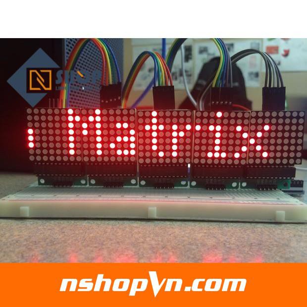 Mạch Hiển Thị 4 Led Ma Trận MAX7219