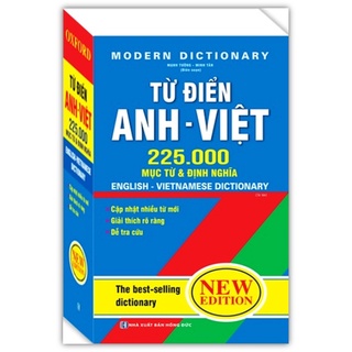 Sách - từ điển anh việt 225000 mục từ & định nghĩa