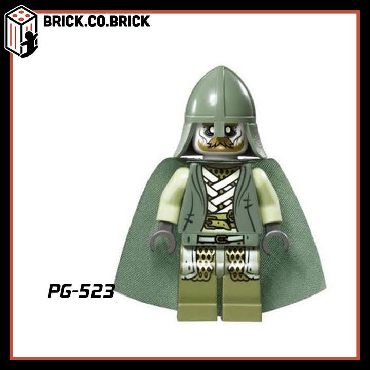 Đồ chơi lắp ráp Minifigures và Non lego mô hình nhân vật Chúa Tể Những Chiếc Nhẫn Lord of the rings PG POGO 8036