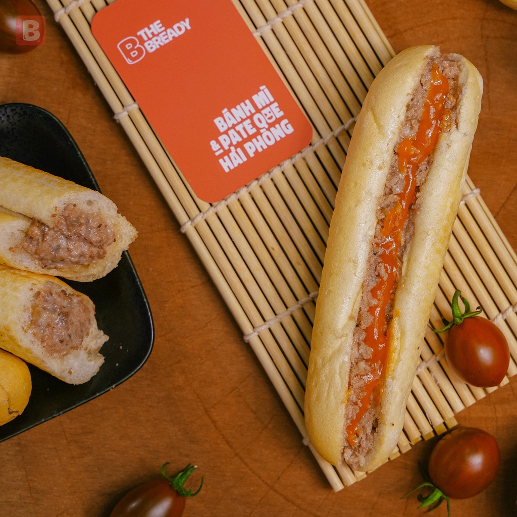 Bánh Mì Pate Que Hải Phòng Túi Đông Lạnh 10 Que