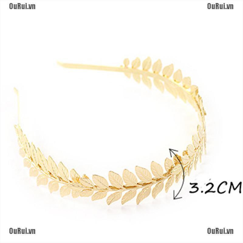 Băng Đô Cài Tóc Hình Chiếc Lá Thời Trang Cho Nữ