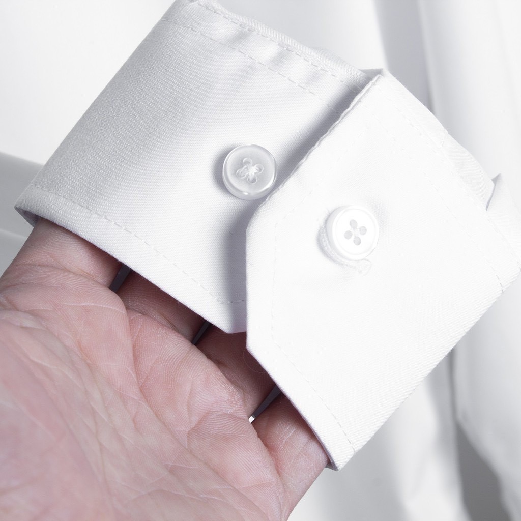 Áo Sơ Mi Nam Dài Tay Dáng Ôm Không Nhăn Không Xù Phong Cách Hàn Quốc, Vải Lụa Thấm Hút mồ Hôi | BigBuy360 - bigbuy360.vn