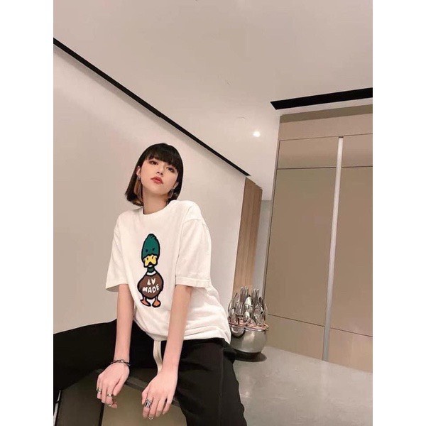 ÁO Thun Unisex Tay Lỡ , Áo Phông Tay Ngắn Oversize In Hình Chú Vịt Siêu Phẩm 2022 Được Nhiều Người Săn Đón