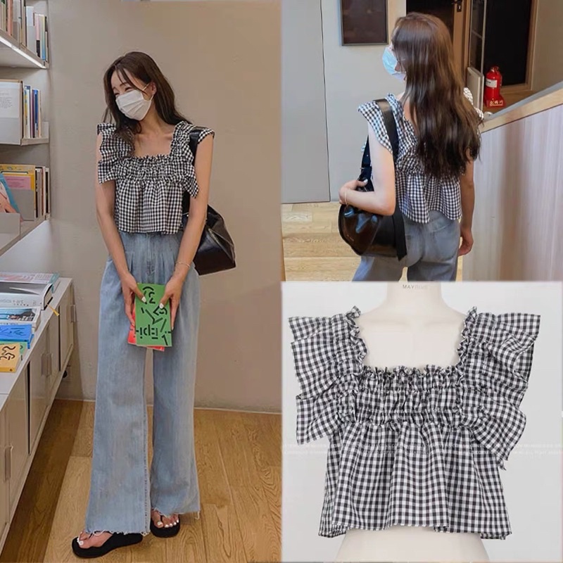 💯❣️ÁO CARO NHÚN XINH ƠI LÀ XINH💯❣️