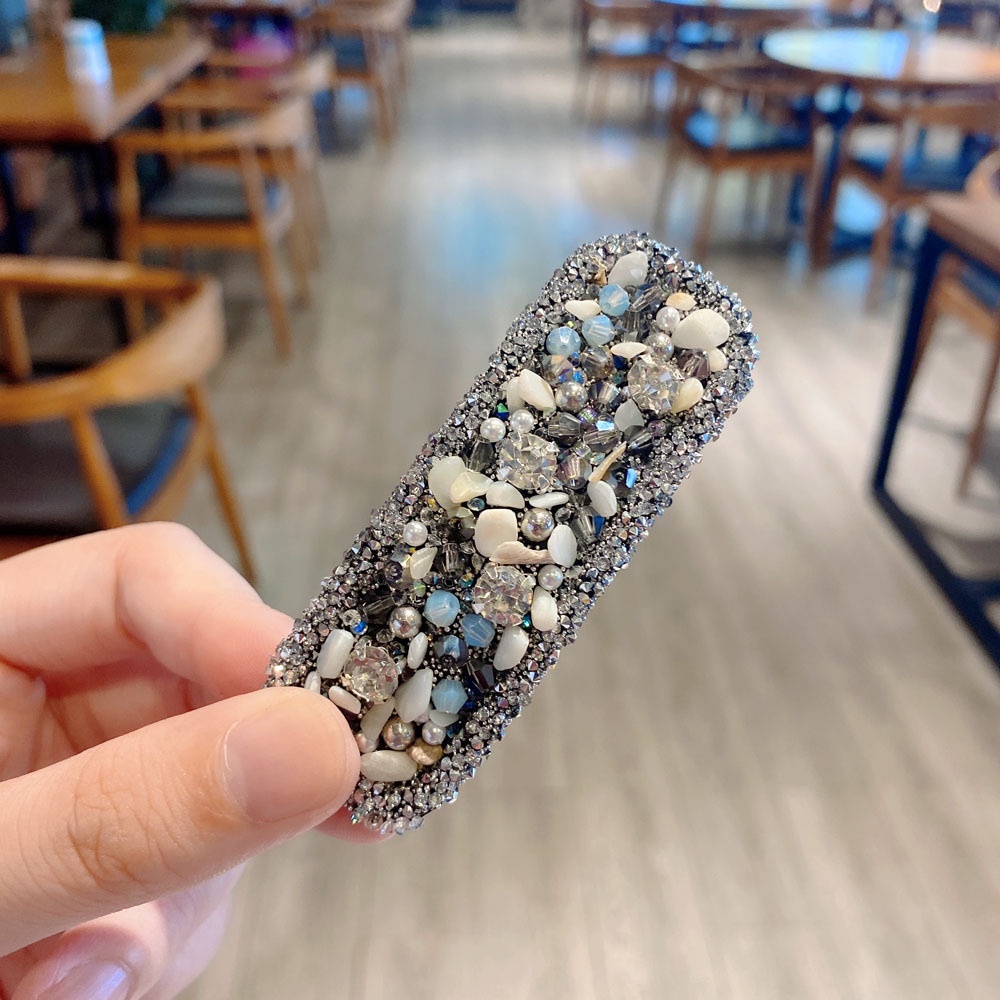 Kẹp Tóc Đính Kim Cương Phong Cách Hàn Quốc 2022 Cho Nữ