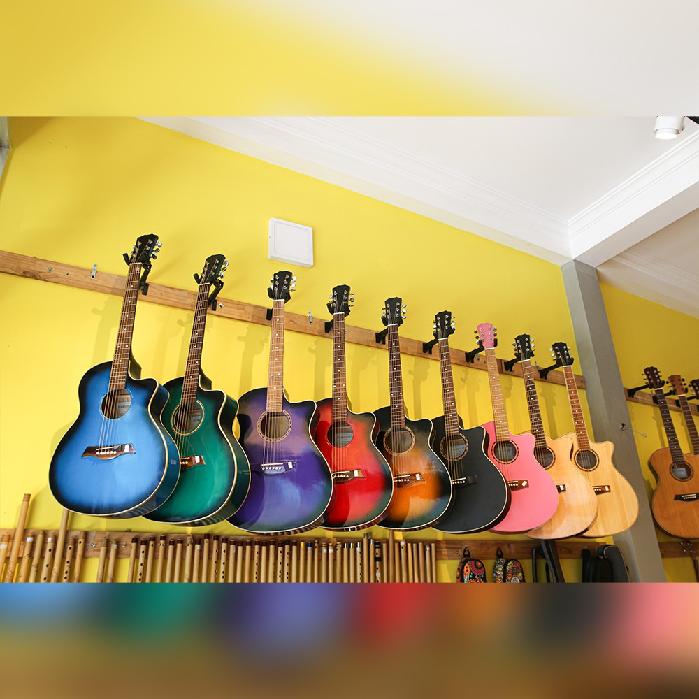 Guitar acoustic B3 (tặng full phụ kiện ) đàn guitar cho người mới tập chơi- Hero Guitar Đà Nẵng
