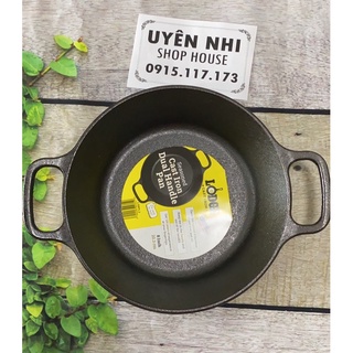 LODGE chảo gang 20.3cm 2 quai L5RPL3