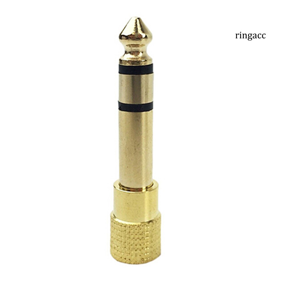 RC Giắc Cắm Tai Nghe Chuyển Đổi Từ 1 / 8 3.5mm Sang 6.5mm 1 / 4 Male | BigBuy360 - bigbuy360.vn