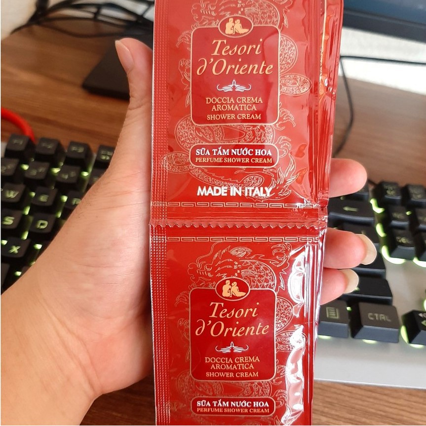 Sữa tắm nước hoa Tesori D'Oriente - Sữa tắm xích gói Tesori D'Oriente Italia 7ml - Hàng Chính Hãng Q48 | BigBuy360 - bigbuy360.vn