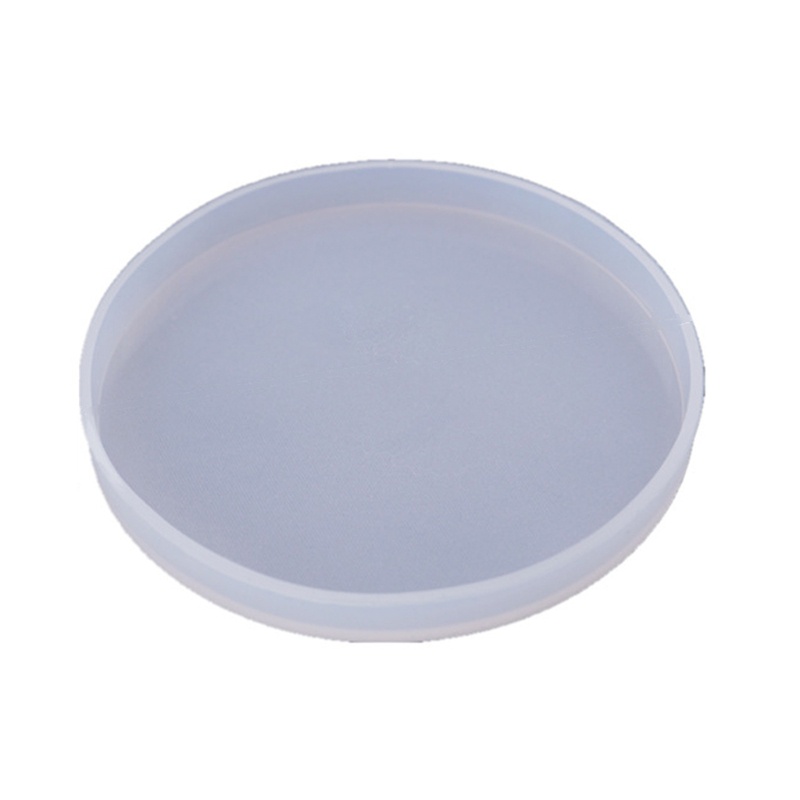 Khuôn Silicone Làm Khay Trà Hình Tròn Diy
