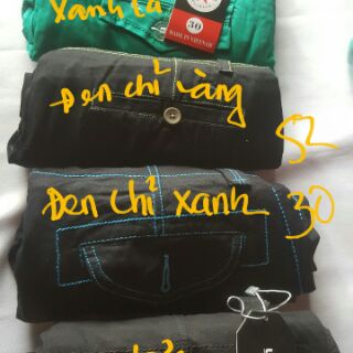 Quần short kaki nhiều màu