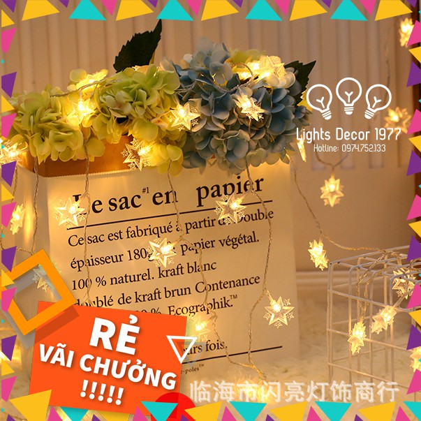 [LSP13]Đèn Led trang trí 🌟 [SIÊU HOT] 💖🌟 Đèn trang trí ngôi sao năm cánh đèn lồng nhỏ