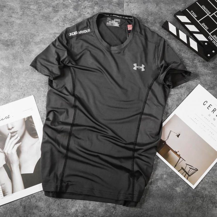 Áo Cổ tròn Vải thun lạnh thoáng mát co giãn chuẩn form Thể Thao Tập gym | BigBuy360 - bigbuy360.vn