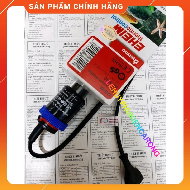 Sưởi bể cá Eheim 300w hàng chính hãng Đức BH 3 năm