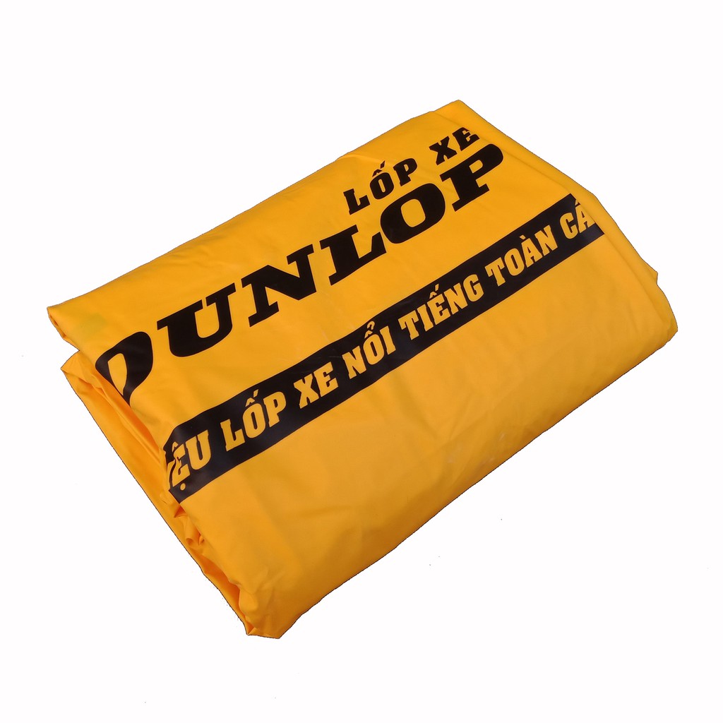 Bộ áo mưa cánh dơi Dunlop màu vàng, sử dụng cho 1 người