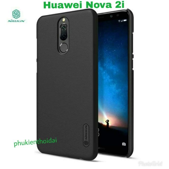 Huawei Nova 2i ốp lưng hiệu Nillkin nhựa sần cao cấp ( tặng dán màn hình )