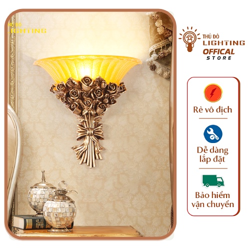 Đèn Led Treo Tường Nhà Cầu Thang Phòng Khách Đèn Tường Hoa Hồng Bảo Hành Suốt 12 Tháng Thủ Đô Lightning 6184