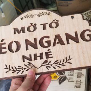 [ Siêu rẻ ]Bảng gỗ cửa kéo ngang