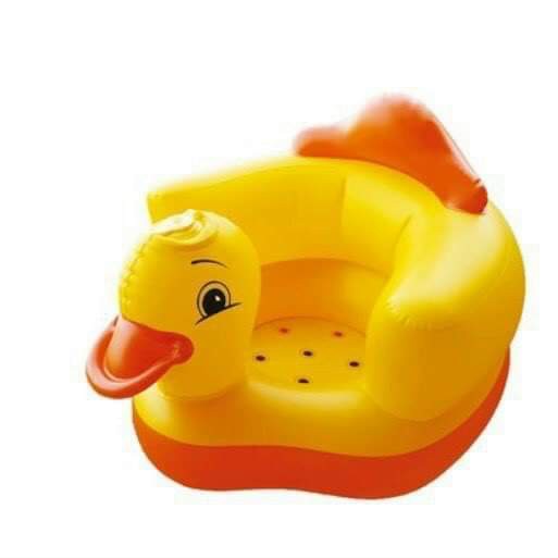 Ghế hơi tập ngồi Hình con Vịt dễ thương cho bé